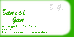 daniel gan business card